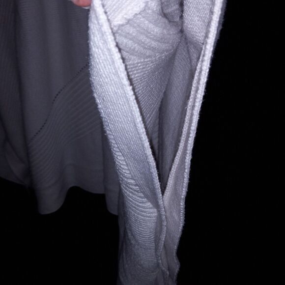 Simply VERA Cream Cowl Neck Sweater Cape Size Clunky Boxy Hang 80 Vibes XL  XXL - Picture 5 of 8